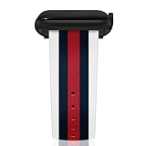 MOINSPIRE Designer Leather Bands for Women Men Compatible with Apple Watch 42mm(S1/2/3) 44mm 45mm 46mm 49mm Dressy Grain Genuine Leather Strap for iWatch Series 11/10/9/8/7/6/5/4/3/2/1 SE/Ultra 3/2/1