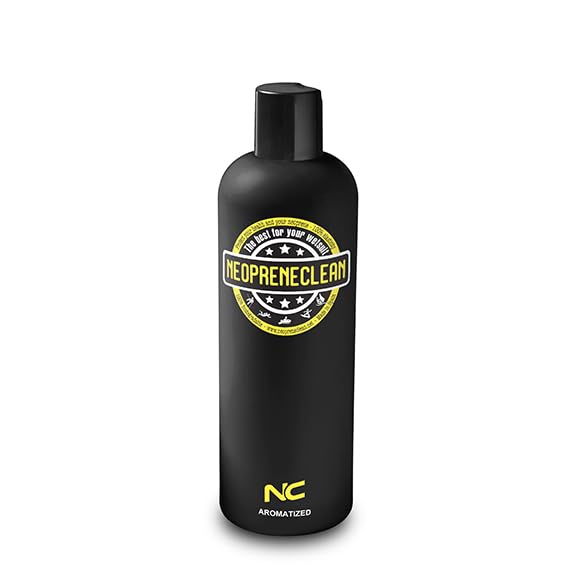 NeopreneClean - Limpiador detergente para neoprenos Aroma Natural. Sin Aclarado. 100% Biodegradable. Producto Recomendado por la FESURFING. (250 ml., Natural)…