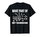 What part of don´t you understand - Football Coach player T-Shirt