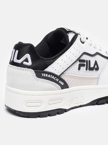 Image of Fila Men White Lace Up Sneakers
