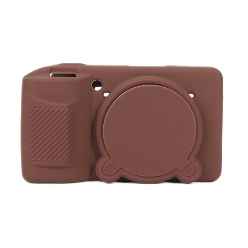For RICOH GR4�p�V���R�����ی�P�[�X�i�����Y�J�o�[�t���j�ϏՌ��E���h�~�E�����J�b�g�A�E�g�E�ȒP�����J�����P�[�X (�u���E��)