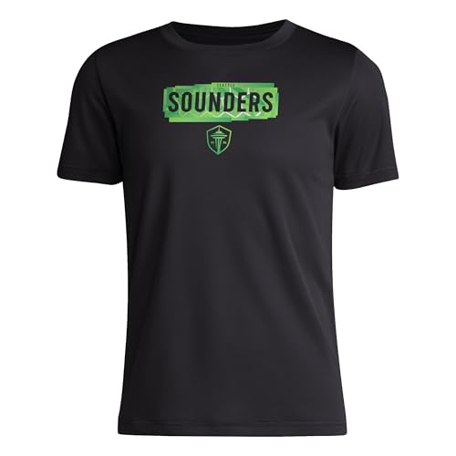 adidas Kids Seattle Sounders FC Local Pop T-shirt Black XL
