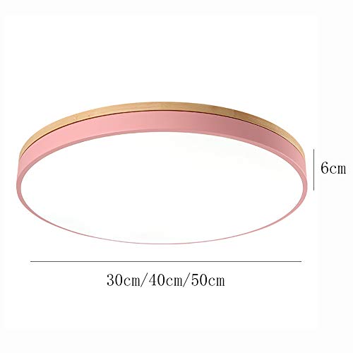 Lumière de plafond rose 50cm avec gradation de couleur continue LED SMD - 4