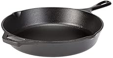 Image of Logic Skillet Seasoned. Brand catalog list of Lodge. Rated with a 4.7 over 5