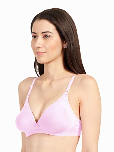 Image of SONARI Omania Womens Non-Padded Cotton Polyester Bras - Solid, Non-Wired, Medium Coverage, Hand Washable (Pack of 2)