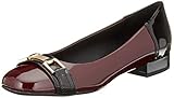  Geox Damen D WISTREY A Geschlossene Ballerinas, Rot (Bordeaux/Black C0044), 40 EU