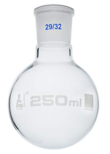 Ballon en verre borosilicate 250 ml avec joint rodé 29/32 interchangeable
