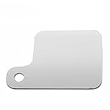 Chrome State Inspection Tag Sticker Renewal Holder Display Plate For Motorcycles