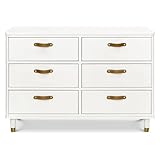 Million Dollar Baby Classic Tanner 6-Drawer Dresser, Warm White