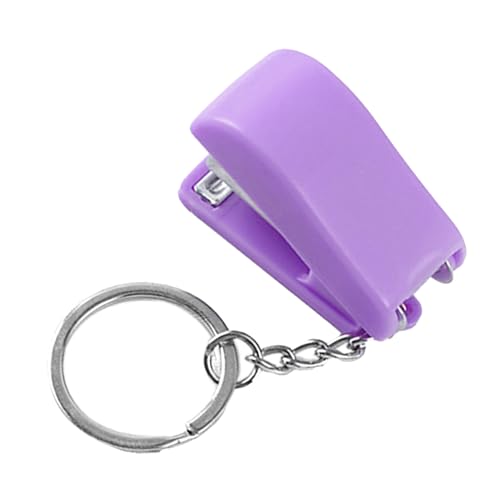 Petite agrafeuse porte-clés robuste et mini agrafeuse de poche extérieure