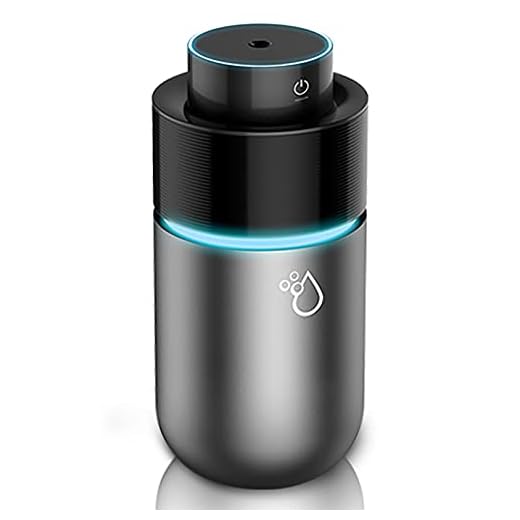 Vyaime USB Car Essential Oil Diffuser Car Humidifier, 7 Colors LED Lights 200mL Big Volume Aromatherapy Air Freshener