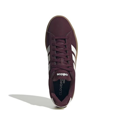 Image of adidas Men Grand Court 3.0 Casual Sneaker Shoes Burgundy 9