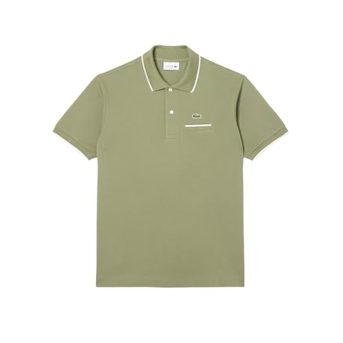Image of Lacoste Men's Classic Fit Pocket Accent L.12.12 Polo Shirt