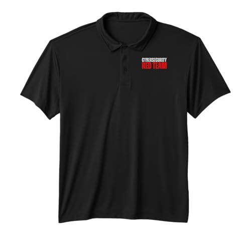 Red Team Cybersecurity Hacking Ethical Hacker Cyber Security Performance Polo Shirt