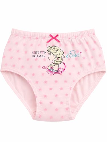 Image of Girls Cartoon Printed Panty Pack of 5 (Color & Print May Vary)