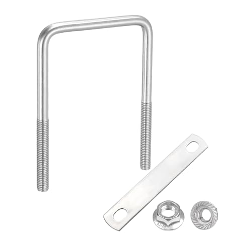 uxcell M8 2-3/8C` Ci[Ch XNGA U{g 4-3/4C` 304XeXX`[ U{g tWZpibgt g[[pt[v[g ԗp (60mm x 120mm)