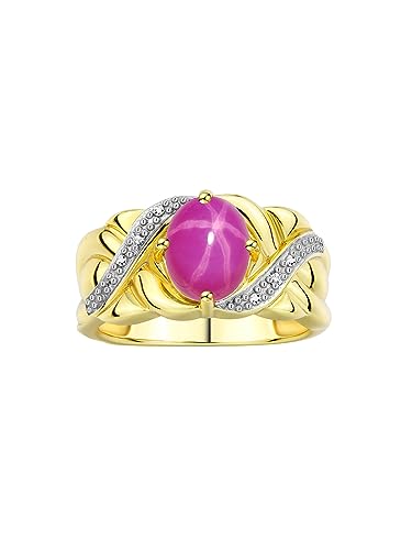 Bague en argent sterling avec pierre de naissance, le cadeau étoile idéal