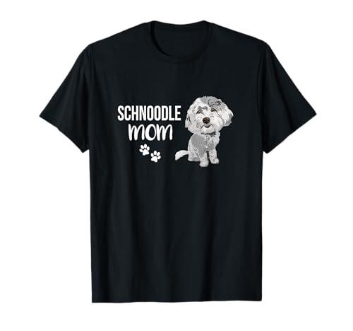 Schnoodle Mom Design Funny Cute Dog Schnauzer Poodle Mix...