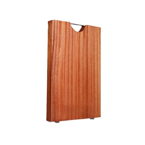 Effonek白檀のまな板、抗菌性と防カビ性、未塗装のオリジナルの木製まな板、赤ちゃんの使用に適しており、健康的なキッチンを保護し、全木で作られており、お手入れが簡単です (40*30*3cm)