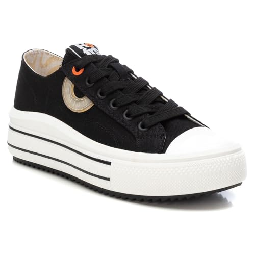 REFRESH 172719, Zapatillas Casual para Mujer, Negro, 39 EU