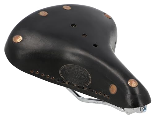 VELO Tour Ela Fahrradsattel - Ledersattel Mit ARC-TECH Federung 264x220mm