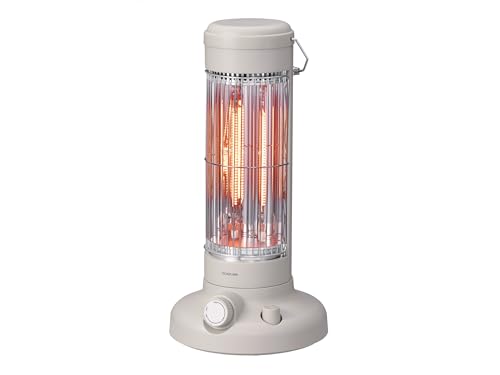 コイズミ カーボンヒーター 300W~600W オフタイマー付き ベージュ KKH-0651/C