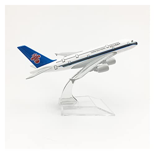 Avión de aleación A380 modelo de aviación a escala 1:400 regalo para maquetistas