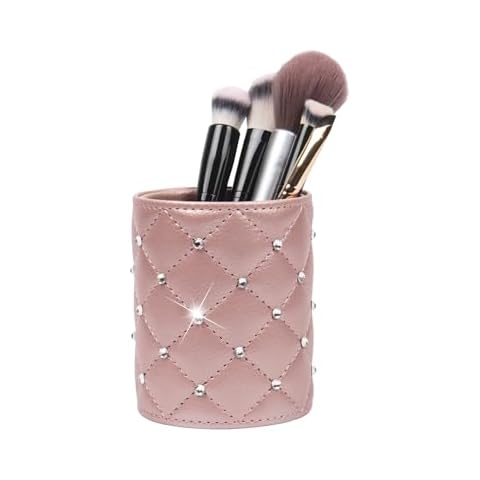 Nwvuop Rose Gold Makeup Brush Holder Cover