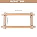 Small Beech Wood Tapestry Embroidery Frames, Scroll Stitching Holder for Cross Stitch, Needlepoint, Quilting & Sewing Projects