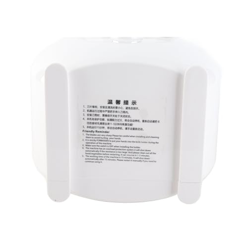 Rallador Eléctrico Multifuncional para Cocina Blanco miniatura 6