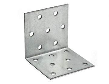 Stalco Winkelverbinder Set 50 Stück - Stahlwinkel 50x50x35 Mm Für Möbelbau