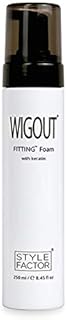 Style Factor Wigout Fitting Foam with Keratin, 8.45 Ounce