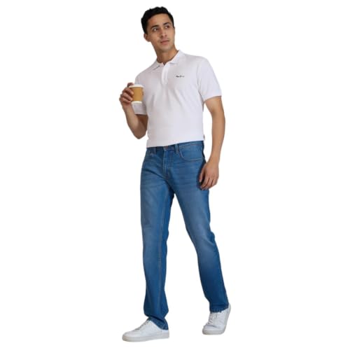 Image of Pepe Jeans Men's Jeans | Straight Fit | Mid Rise