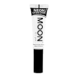 delineador de ojos liquido blanco Hecho en el Reino Unido. Moon Glow -   Delineador UV de neón  10ml Blanca - produce un brillo increíble bajo la iluminación/retroiluminación UV!
