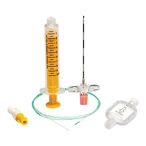 Epidural Kit – Sterile Single-Use Kit with Tuohy Needle, Catheter, Syringe & Filter for Regional Anesthesia and Pain Management Procedures (18G)-image-15