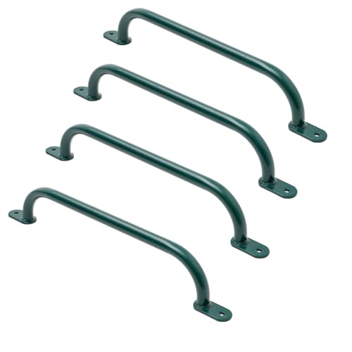 TRIBECCO Asas de escalada para exterior e interior, asas de metal para parque infantil, estructura de escalada, torre de juegos, cama alta, escalera y pared de escalada en la habitación de los niños