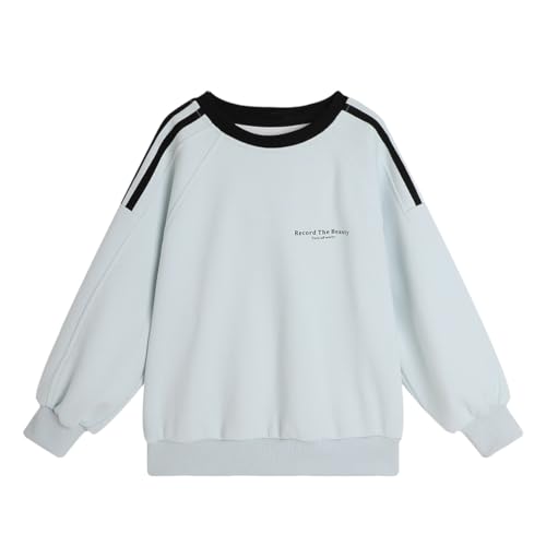 Toddler Baby Girls Sweatshirts Crewneck Pullover Long Sleeve Shirts Tops Girl Clothes