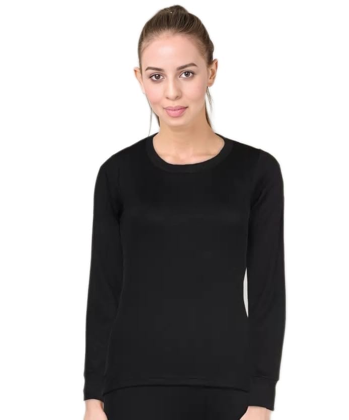 Women's Round Neck Full Sleeves Thermal Top-image-44