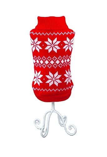 Gojira/Pet/Dog/Cat Woolen Sweater/Winter Clothes - (Red) (M) (B09M9R1FZC) Amazon Price History, Amazon Price Tracker