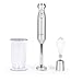 Salter EK4587MMSVDE Aspen Blend & Whisk Pro - 2-in-1 Blender, Immersion Rod Mixer, Electric Baking Whisk, Chopper, Stainless Steel Blade, Variable Speed Settings, 700ml Cup, 1000W, Silver