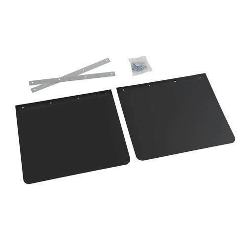 Paraspruzzi Per Furgone 35x30 Cm – Coppia In Gomma Resistente Con Kit Di Montaggio, Universale - 4