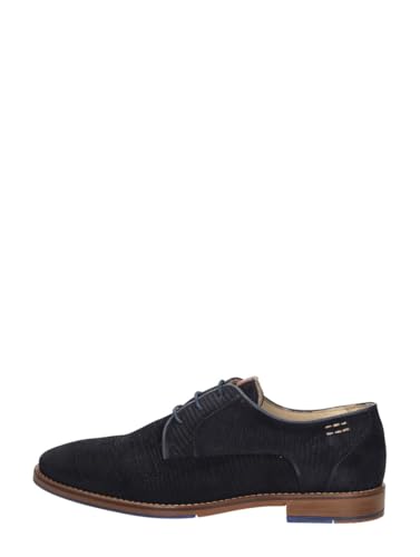 Chaussures habillées basses bleues homme mocassins derbies élégants