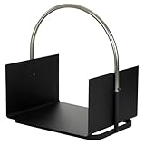 WANDERLUST DECO Leñero para la chimenea Negro 40x30x43