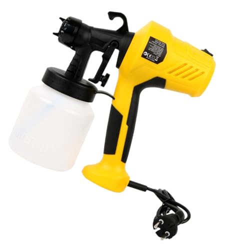 NUOBESTY 400w Spruzzatore Elettrico Da Rimovibile Spruzzatore Per Vernice Al Lattice Con Tecnologia Avanzata Copertura Uniforme Su Stucco Mattoni Pannelli e Utilizzabile Per Pulizia