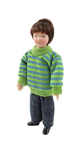 Muñeco Modern Boy por Melody Jane 11 cm porcelana miniatura 1