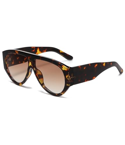 Oversized Aviator Sunglasses for Women Men Classic Big Frame Sun Glasses