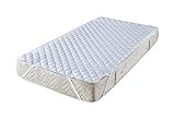 Style Heim Atmungsaktiver Matratzenschoner 90x200 cm Matratzenauflage Saugstark bei Schwitzen Quadratsteppung Microfaser Matratzentopper mit Eckgummis Elastisch , Weiß