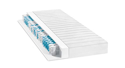 Taschenfederkernmatratze 90 x 200 cm Bodyprotect Rollmatratze