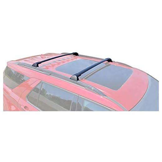 BRIGHTLINES Crossbars Roof Racks Replacement for Ford Explorer 2020 2021 2022 2023 for Kayak Luggage ski Bike Carrier