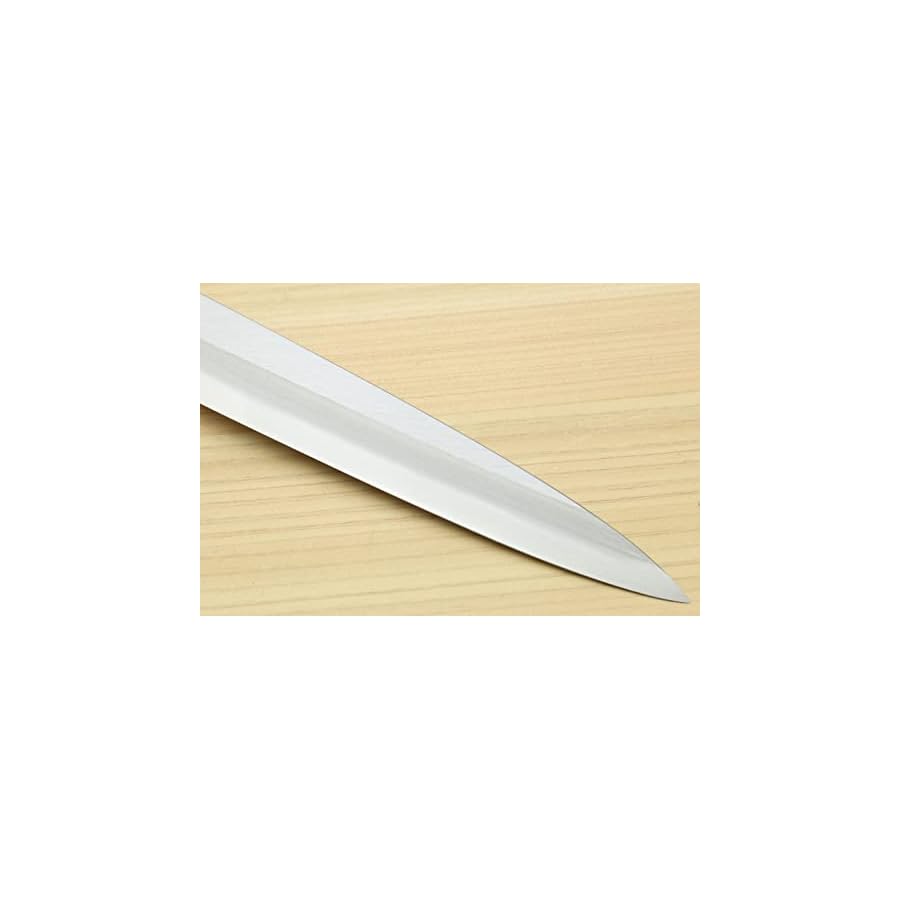 Yoshihiro Shiroko High Carbon Steel Kasumi Yanagi Rosewood Handle Sushi Sashimi Chef Knife (11.8'' (300mm))